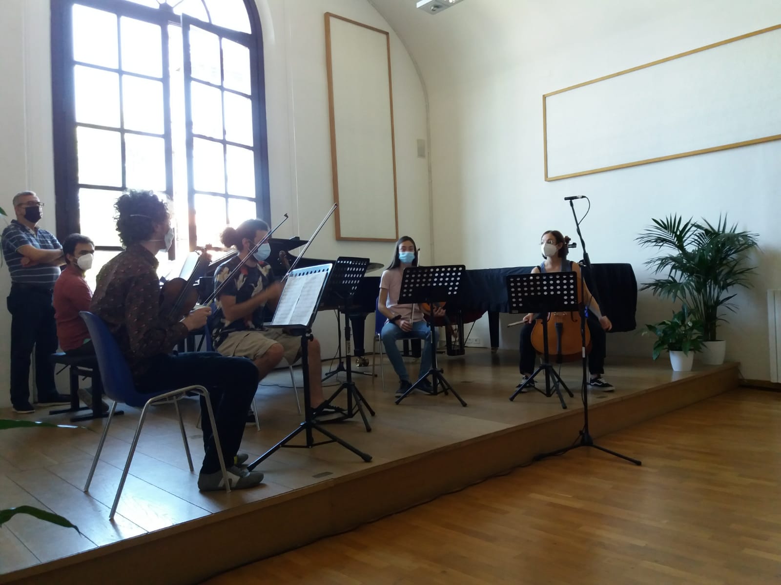 Classi 2OBA2OBE. Visita alla scuola di musica Rinaldo Franci e ascolto di un breve concerto musica operistica e da camera